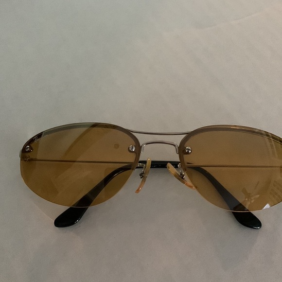 Ray-Ban Vintage Aviator Half Rimless sunglasses. - Picture 3 of 7
